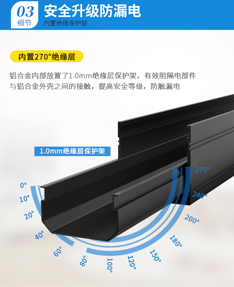 安全升級否漏電，內(nèi)置絕緣保護層