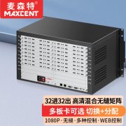 麥森特32進32出無縫矩陣MHP-3232WF